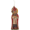 Sankt Nikolaus molded Wax Ornament