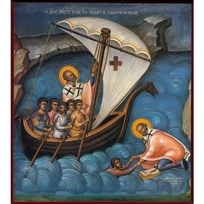 St Nicholas Help of Mariners Icon