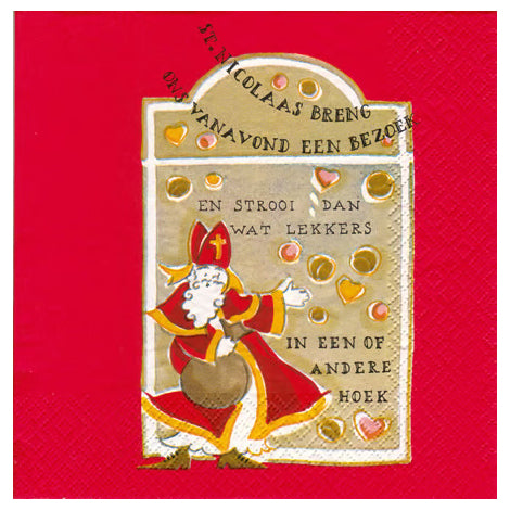 St. Nicholas Napkins - Dutch