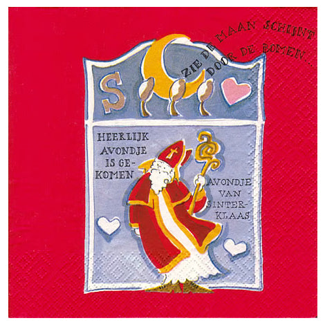 St. Nicholas Napkins - Dutch