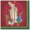 St. Nicholas Napkins - Red