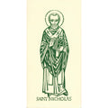 6 St. Nicholas Prayer Cards - Ade Bethune Green