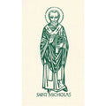 10 St. Nicholas Prayer Cards - Ade Bethune