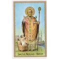 3 Laminated St. Nicholas Prayer Cards - Barium