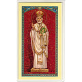 2 Laminated St. Nicholas Prayer Cards