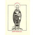 3 St. Nicholas Prayer Cards - Monastery