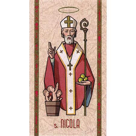 3 St. Nicholas Prayer Cards - Mixed Designs