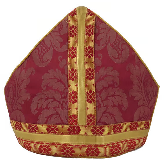 Brocade Miter with Tabs