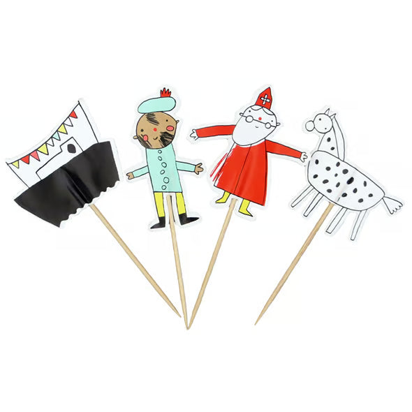 Sinterklaas Cocktail Picks