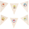 St. Nicholas White Pennant Garland
