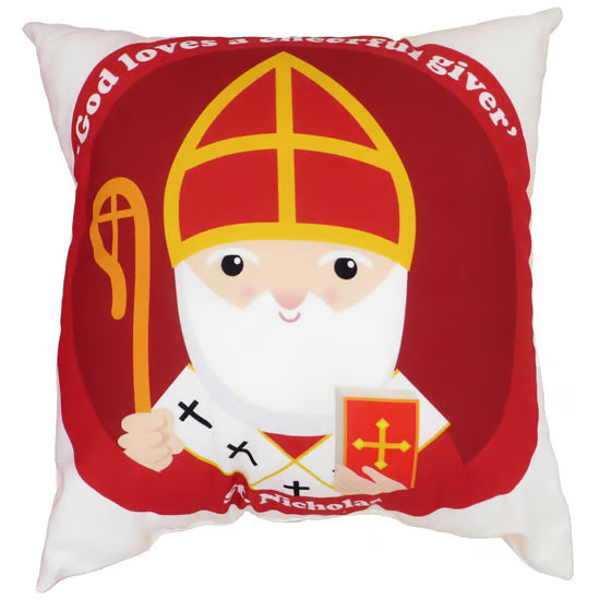 God Loves a Cheerful Giver Pillow
