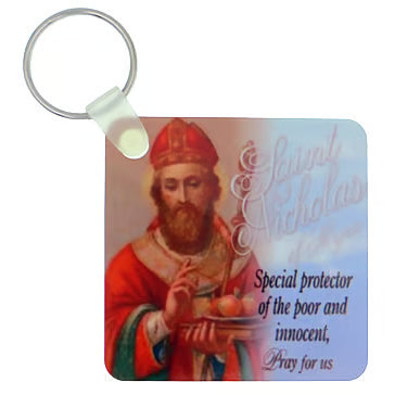 St. Nicholas of Myra Keyring