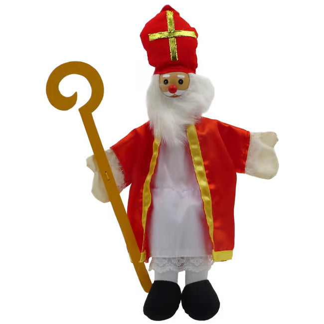 St. Nicholas Hand Puppet with Crozier