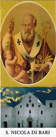 4 St. Nicholas Mixed Prayer Cards - Bari & Rome