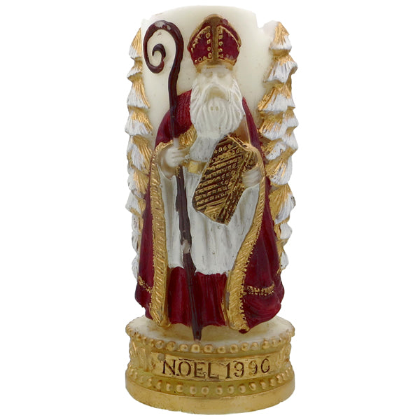 St. Nicholas Relief Candle Noel 1990