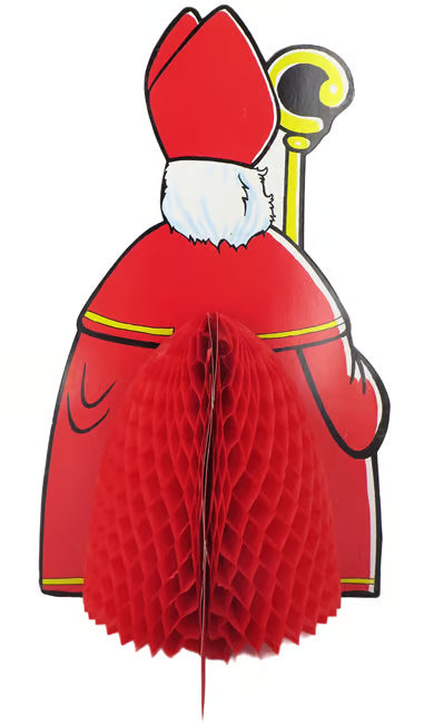 Saint Nicholas Honeycomb Decoration / Centerpiece
