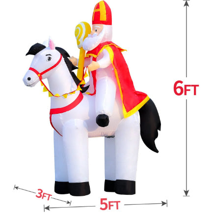 Inflatable Blow-up St. Nicholas