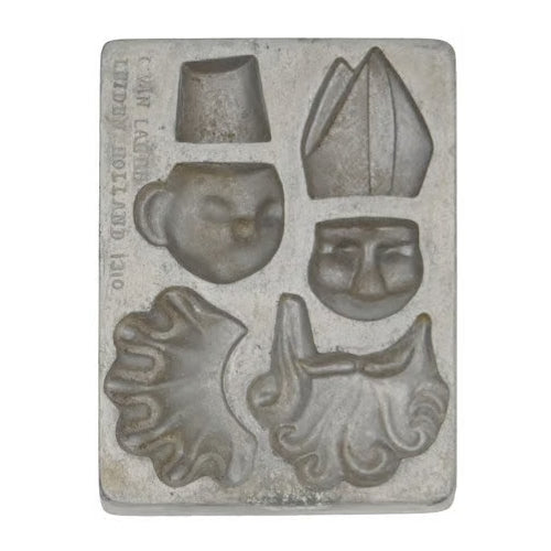 Sint & Piet Marzipan Mold