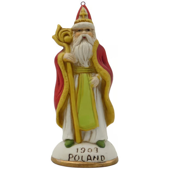 Saint Nicholas Ornament  or Figure-- Poland, 1909