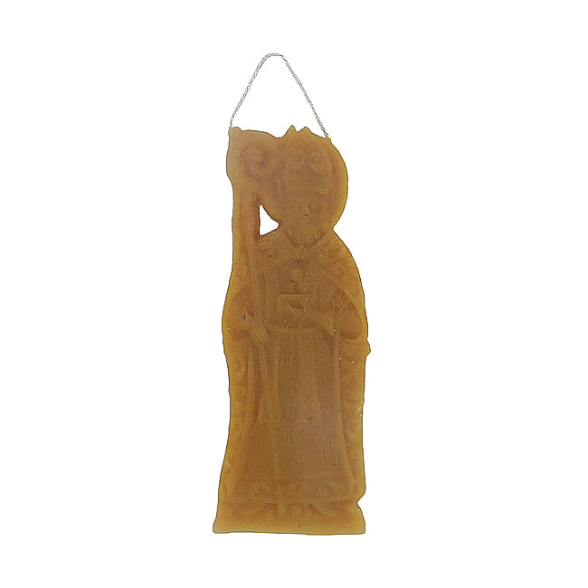 St. Nicholas Molded Wax Ornament