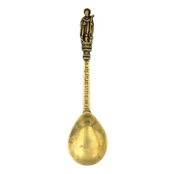 English St Nicholas Baptismal Spoon