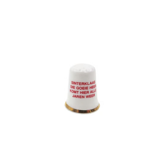 Sinterklaas Thimble, in Crowd with song "die goie heer"